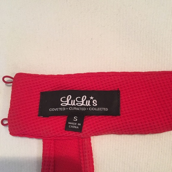 Lulus Red Halter Bodycon Backless Dress - Picture 7 of 8